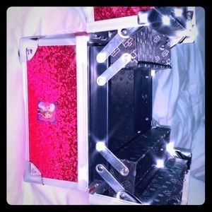 Hot pink, Anna and Elsa sparkly bin, storage unit